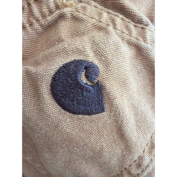 Carhartt baby Brown denim overalls size 3M - Picture 6 of 6